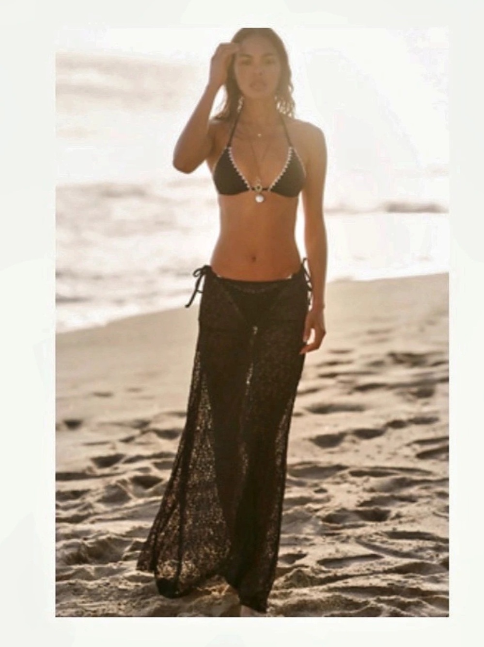 Black Beach Cover-Up New with Tags